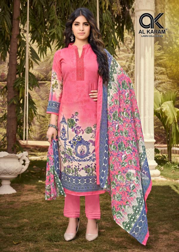 Al Karam Jasmine Vol 2 Karachi Cotton Dress Material Collection